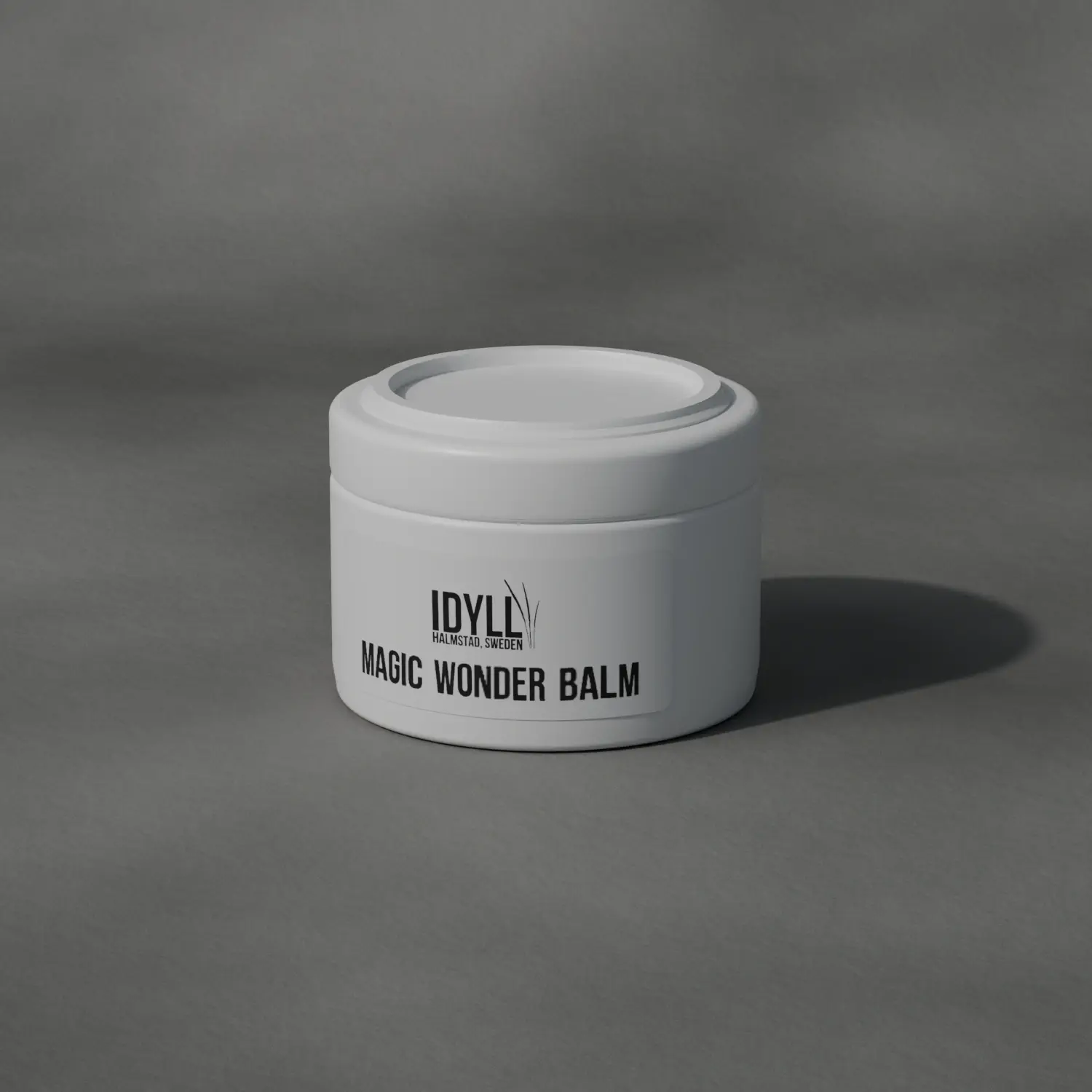 Magic Wonder Balm on stone, in daylight